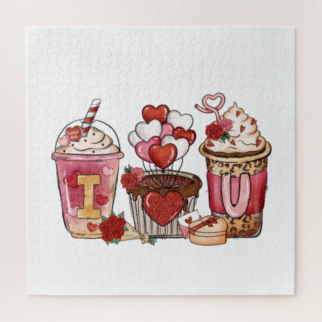Valentine Gift | Ich Liebe Sie (Vertikal)
