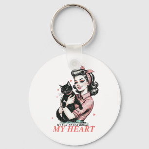 Valentine Gift   Meine Katze hat mir nie das Herz  Schlüsselanhänger