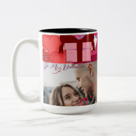Valentine Gift Zweifarbige Tasse