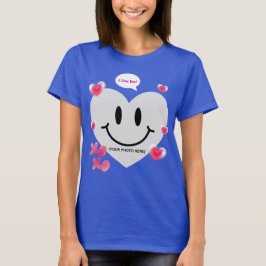 Valentine Glass Heart Balloon Bubblegum Couple T-Shirt