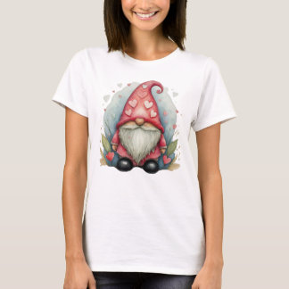 Valentine Gnome in Liebe, Gnome Valentinstag T-Shirt