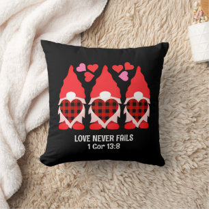 VALENTINE GNOME-Liebe Versage nie Kissen