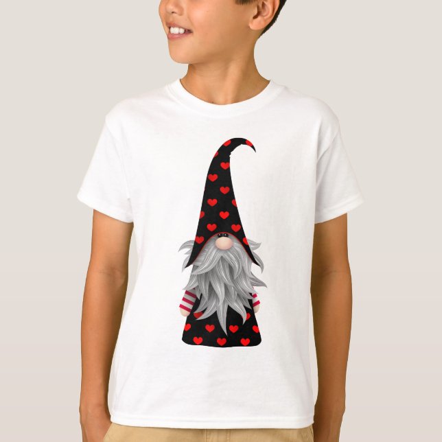 Valentine Gnome T-Shirt (Vorderseite)