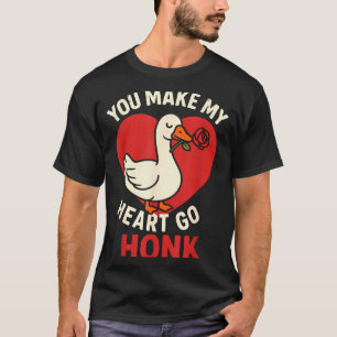 Valentine Goose Liebt Valentinstag - Du Lässt Mein T-Shirt