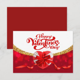 Valentine Grußkarte Mitteilungskarte