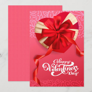 Valentine Grußkarte Mitteilungskarte