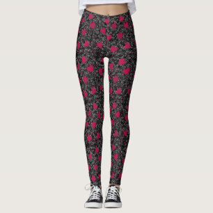 Valentine Heart Art Leggings