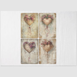 Valentine Heart Balloons Seidenpapier