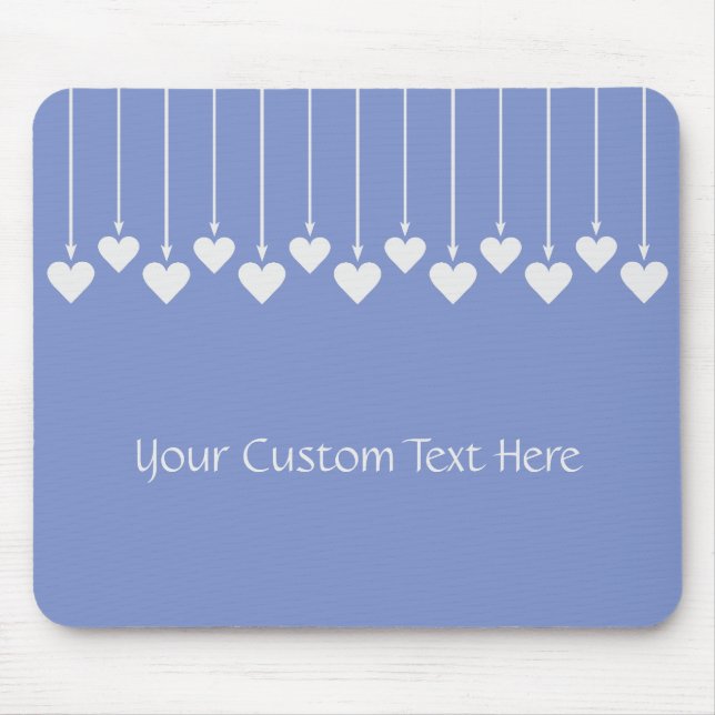 Valentine Heart Custom Color Mousepad (Vorne)