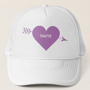 Valentine Heart custom hats Truckerkappe
