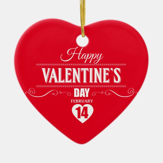 Valentine Heart Ornament (Vorne)