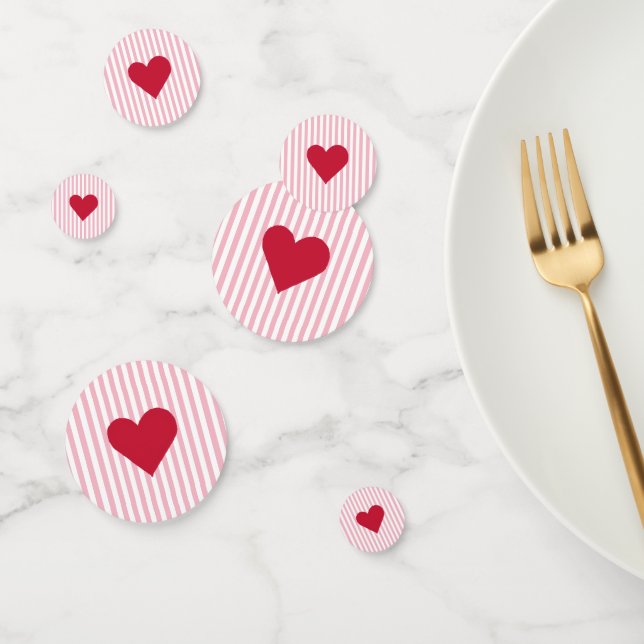 Valentine Heart Painting Party Konfetti (Gruppe)