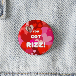Valentine Heart Pop Button
