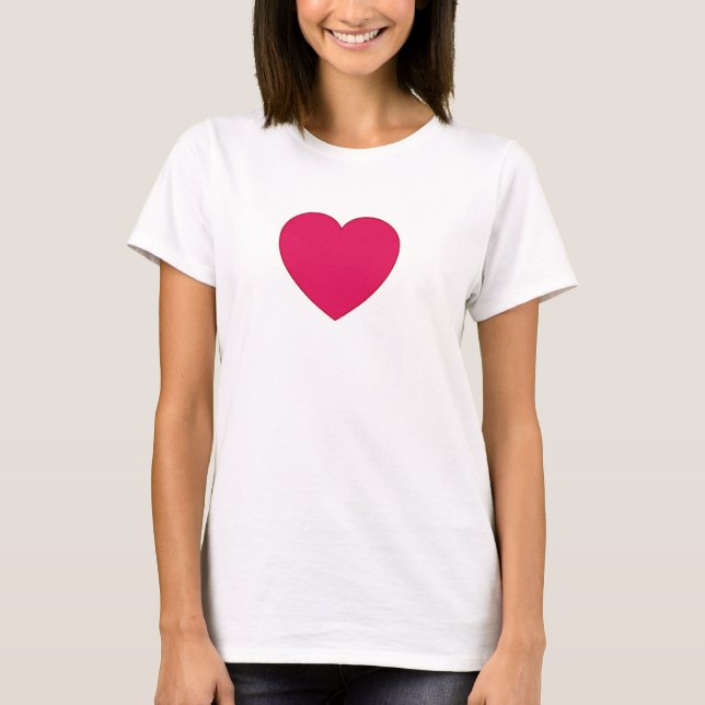 Valentine Heart T-Shirt (Vorderseite)