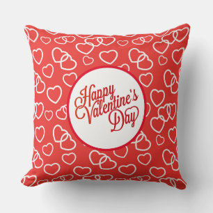 Valentine Heart Throw Kissen