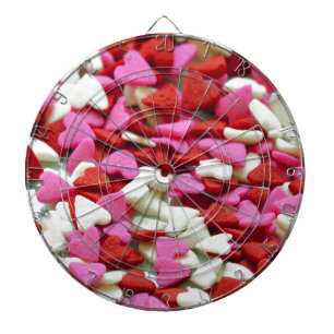 Valentine Hearts Dartscheibe