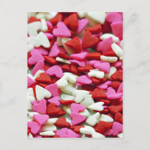 Valentine Hearts Feiertagspostkarte