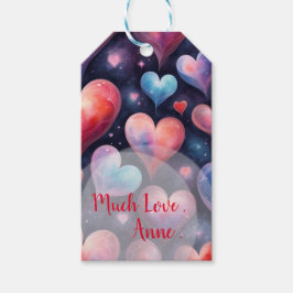 Valentine Hearts Geschenkanhänger