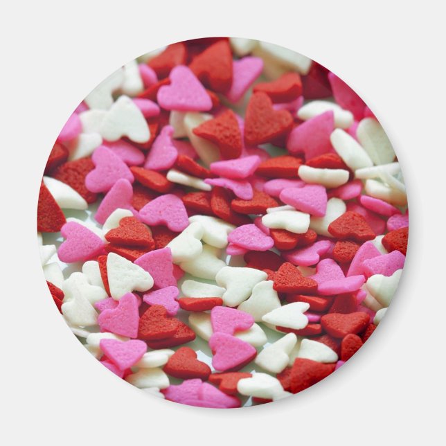 Valentine Hearts Magnet (Vorne)
