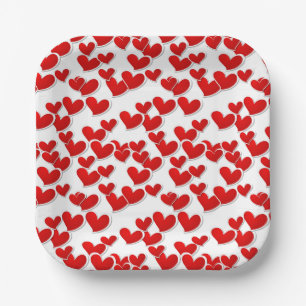 Valentine Hearts Paper Tellers Pappteller