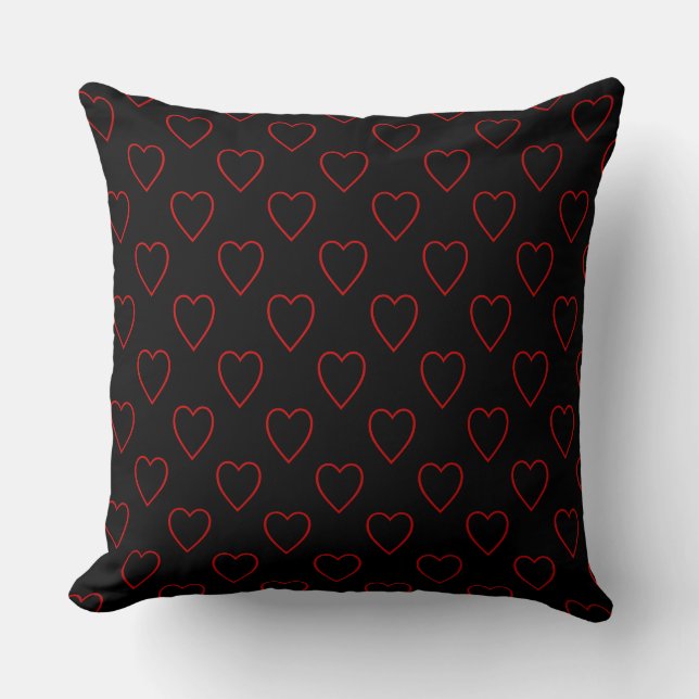 Valentine Hearts Pillow Kissen (Vorderseite)