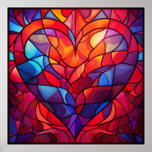 Valentine Hearts Poster