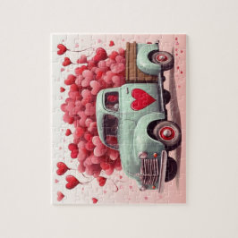 Valentine Hearts Special Delivery Truck
