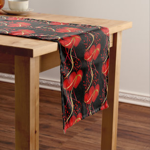 Valentine Hearts Table Runner Kurzer Tischläufer