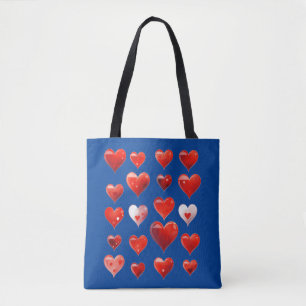 Valentine Hearts Tasche