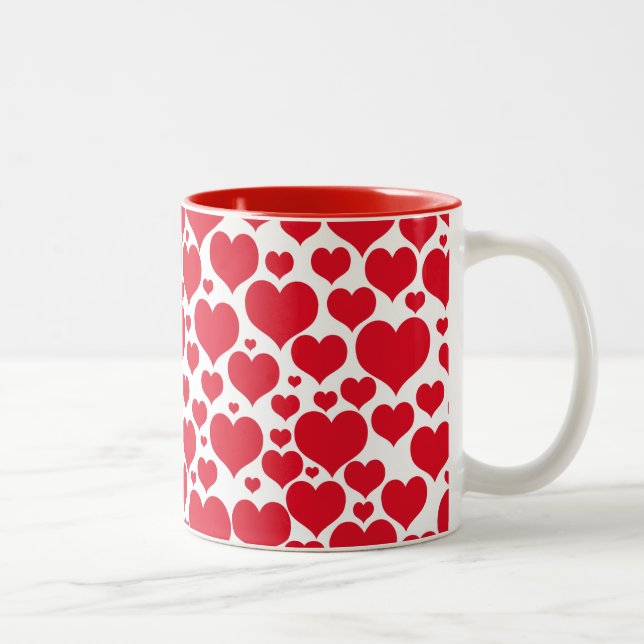 Valentine Hearts Tasse (Rechts)