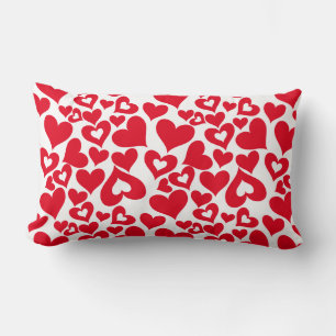 Valentine Hearts Throw Kissen