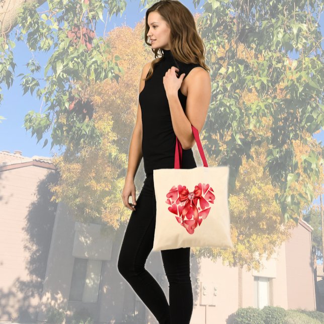 Valentine Hearts Tote Bag (Créateur téléchargé)