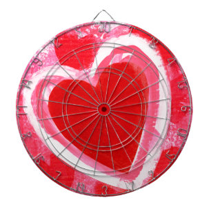 Valentine Herz von VictoriaShaylee Dartscheibe