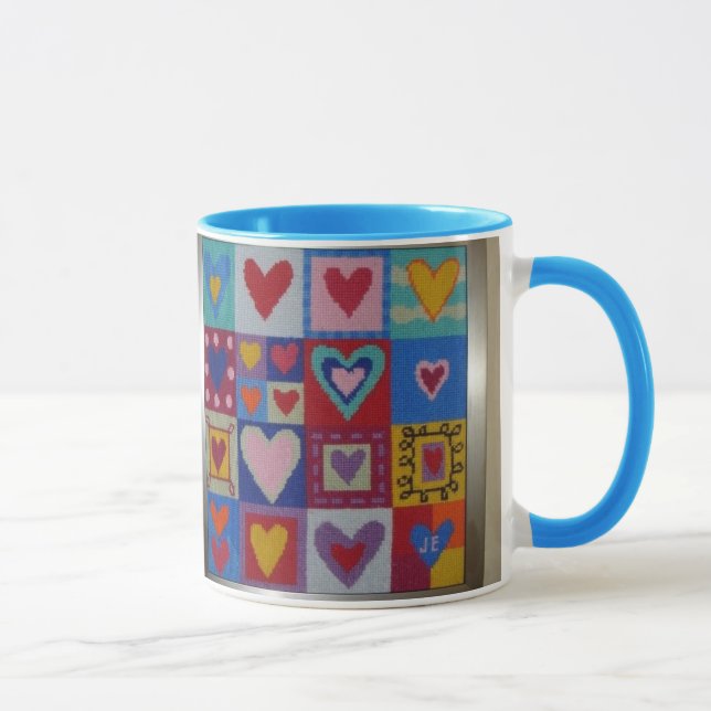 Valentine-Herzen Coffe Tee-Tasse Tasse (Rechts)