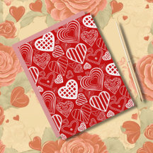 Valentine Herzen Liebe Rot Weiß