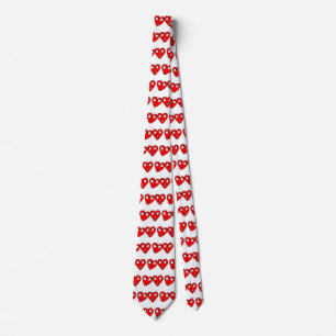 Valentine hört in Liebe Krawatte