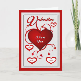 Valentine - i-Liebe Sie Feiertagskarte