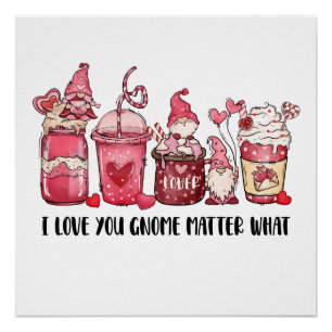 Valentine I Liebe Sie werden wichtig, was Poster