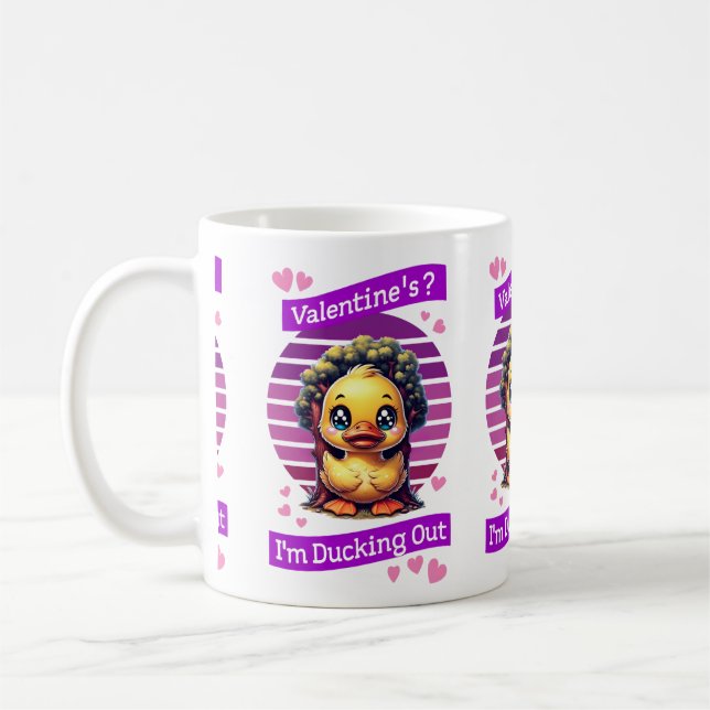 Valentine? Ich verducke. Kaffeetasse (Links)