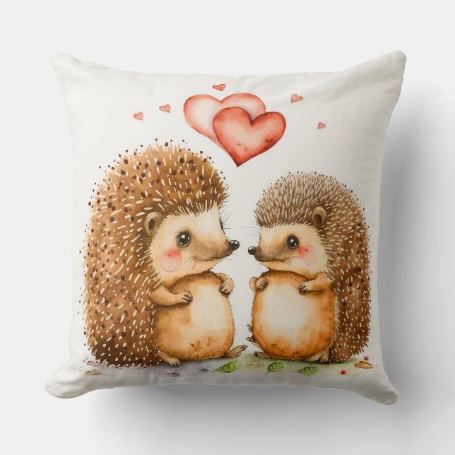 Valentine Igels Dale und Peggy Pillow Kissen (Vorderseite)