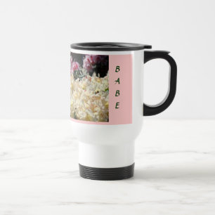 Valentine ist Babe! Coffee Muggets Blume Blumenkoh Reisebecher
