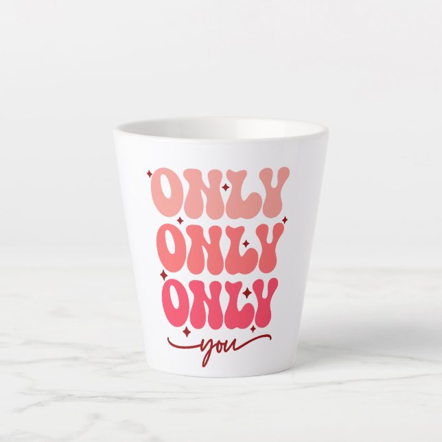 Valentine ist nur du milchtasse (Vorderseite)