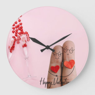 Valentine jours férié horloge