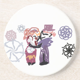 Valentine joy getränkeuntersetzer