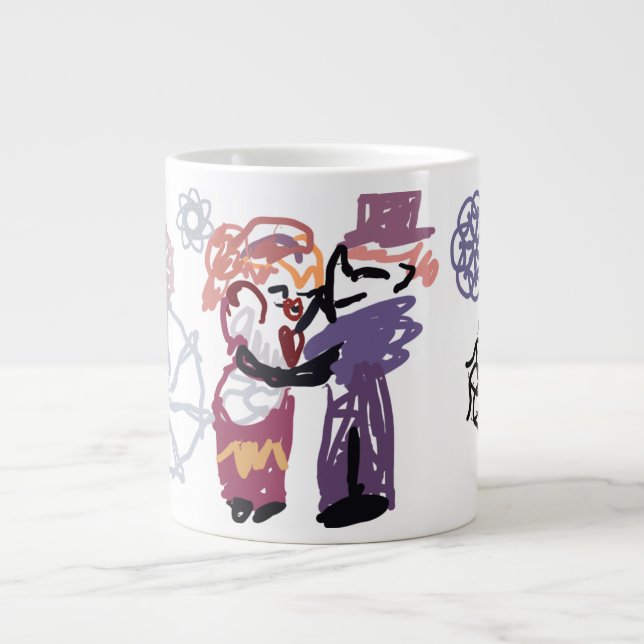 Valentine joy Jumbo-Tasse (Vorderseite)