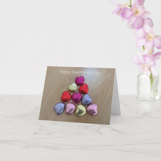 Valentine Karte (Orchidee)