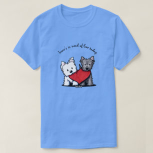 Valentine KiniArt T-Shirt Duo Terrier