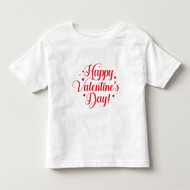 Valentine  kleinkind t-shirt (Vorderseite)