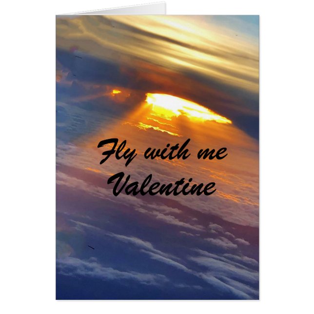 VALENTINE KOMMEN BESUCHEN SIE MEINE DREAMS-Karte (Vorne)