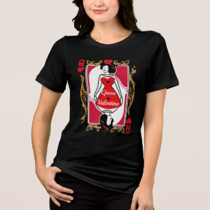 Valentine-Königin T-Shirt inspiriert von Spielka Tri-Blend Shirt